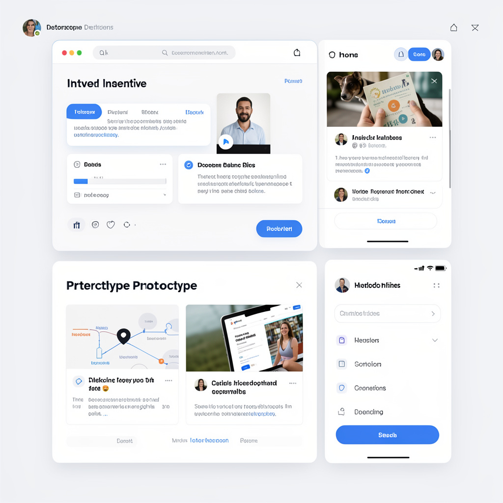 Interactive prototype design